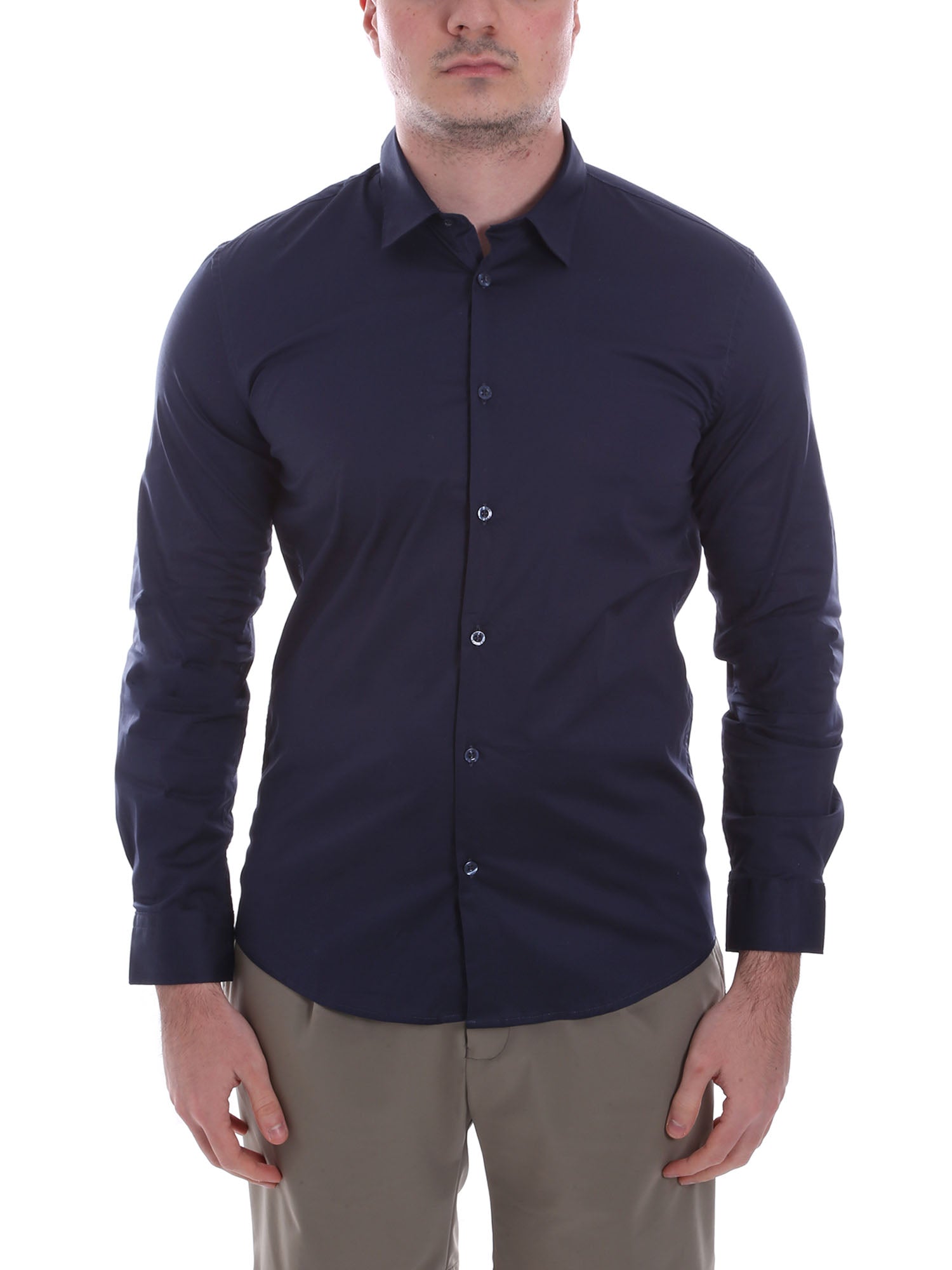 Camicie Blu Scuro Sseinse