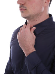 Camicie Blu Scuro Sseinse