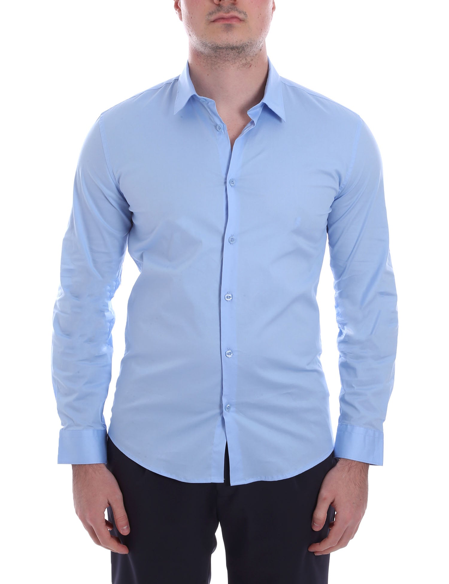 Camicie Celeste Sseinse