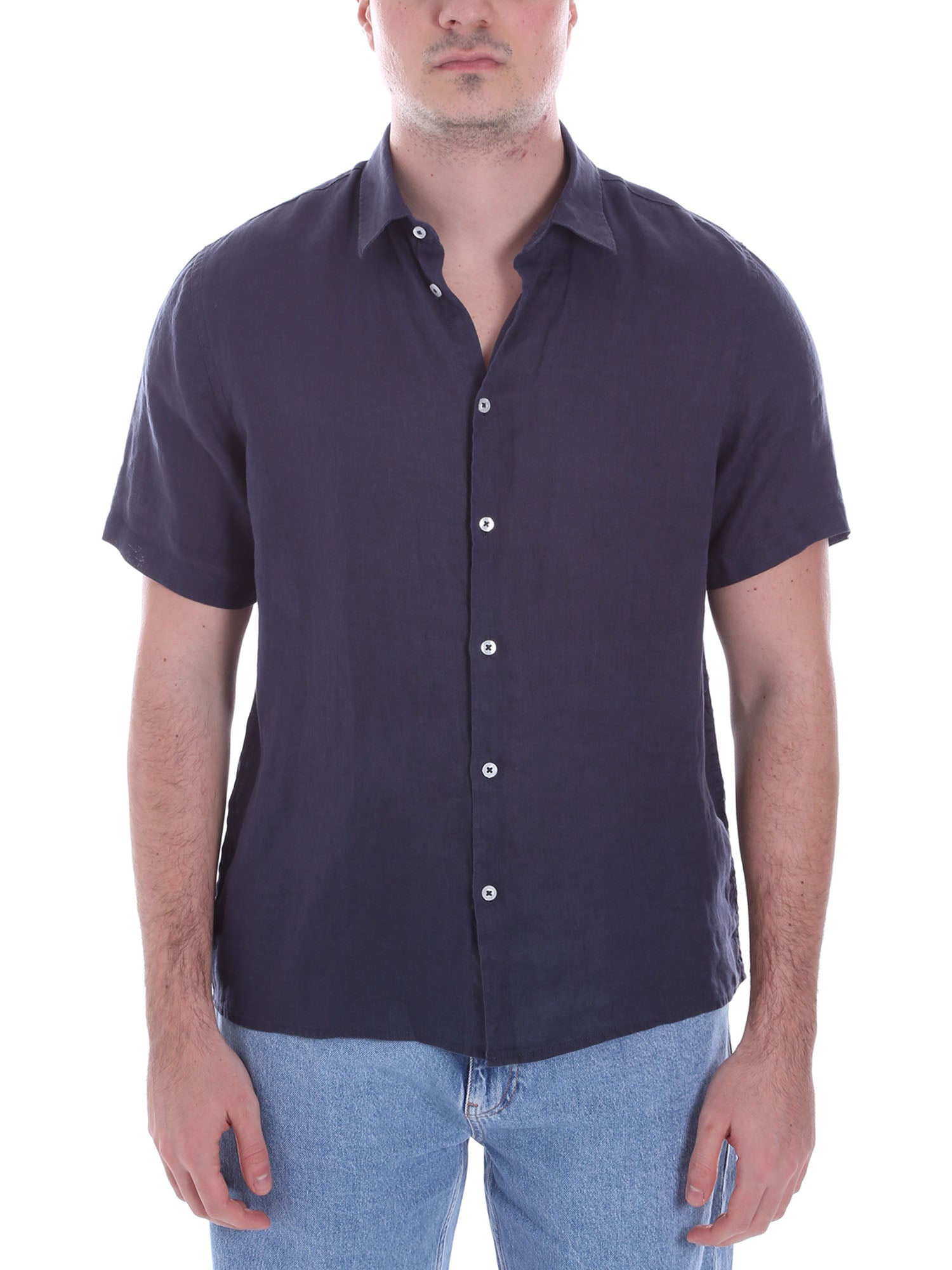 Camicie Blu Scuro Sseinse