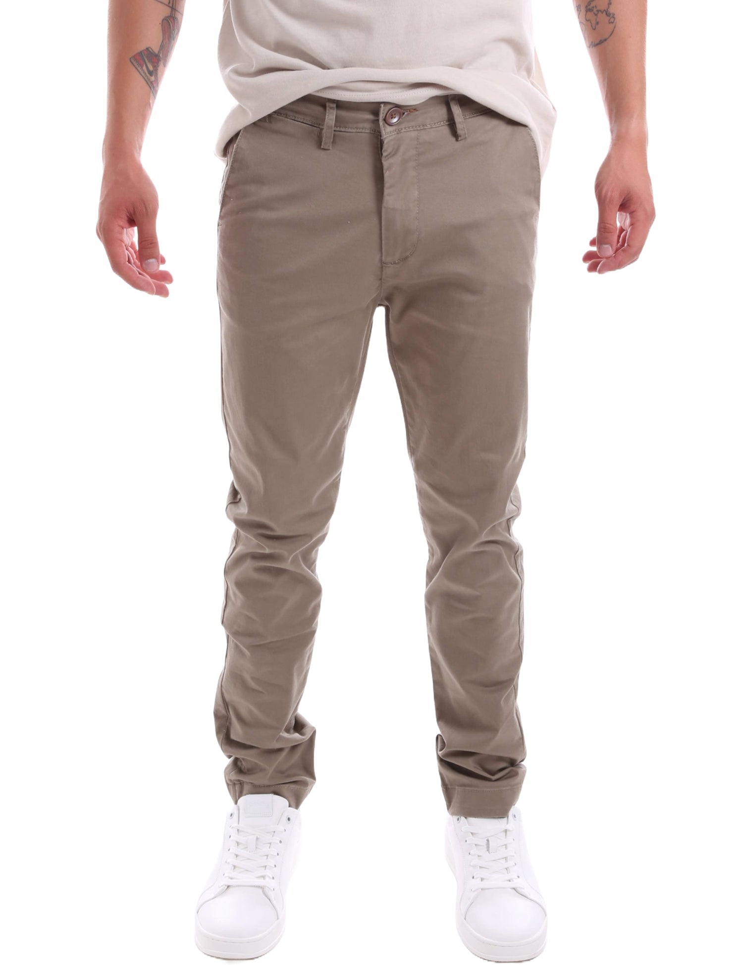 Pantaloni Marrone Sseinse