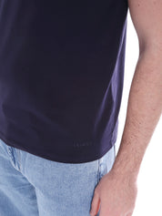 T-shirt Blu Scuro Sseinse