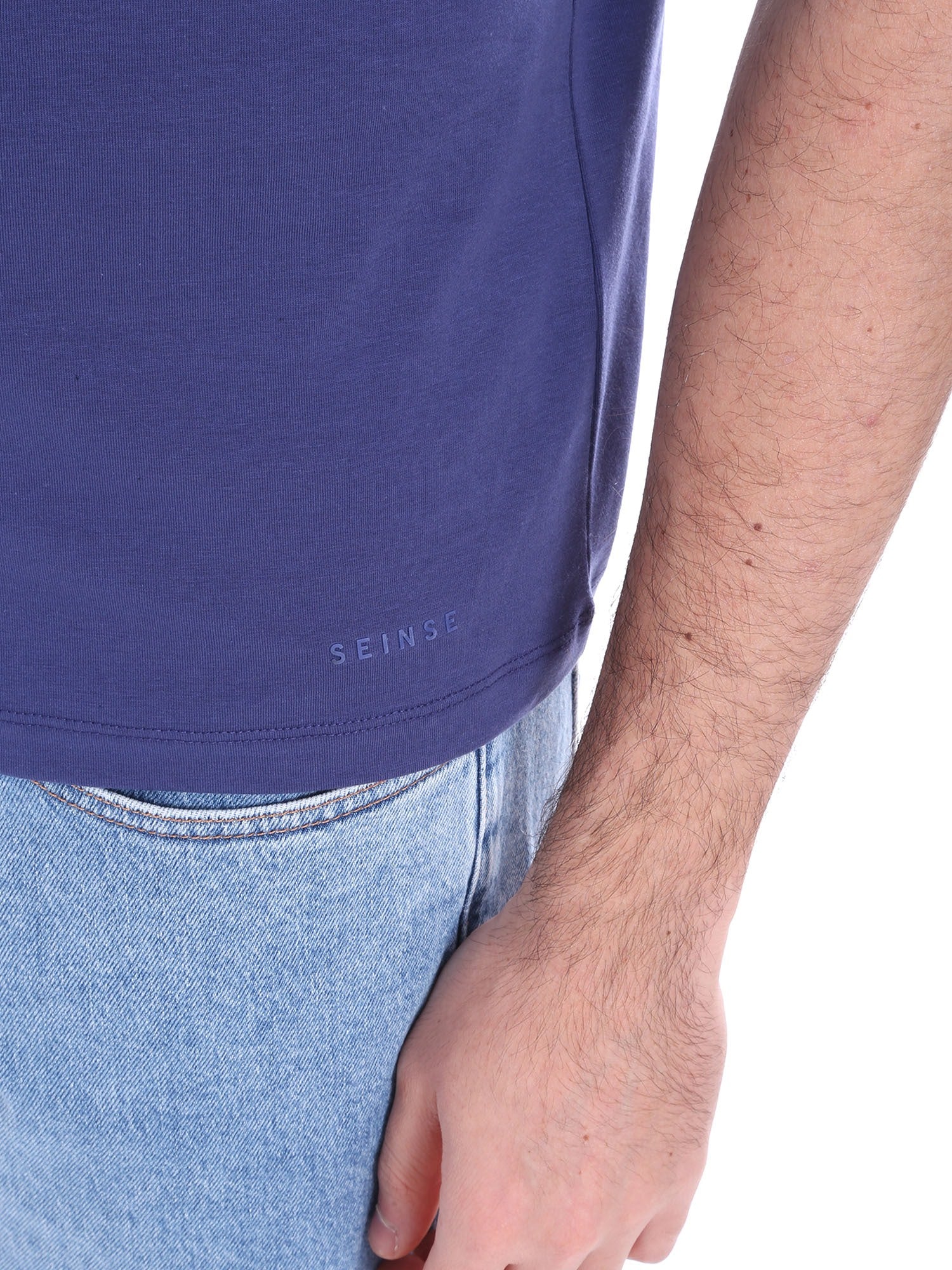 T-shirt Blu Chiaro Sseinse