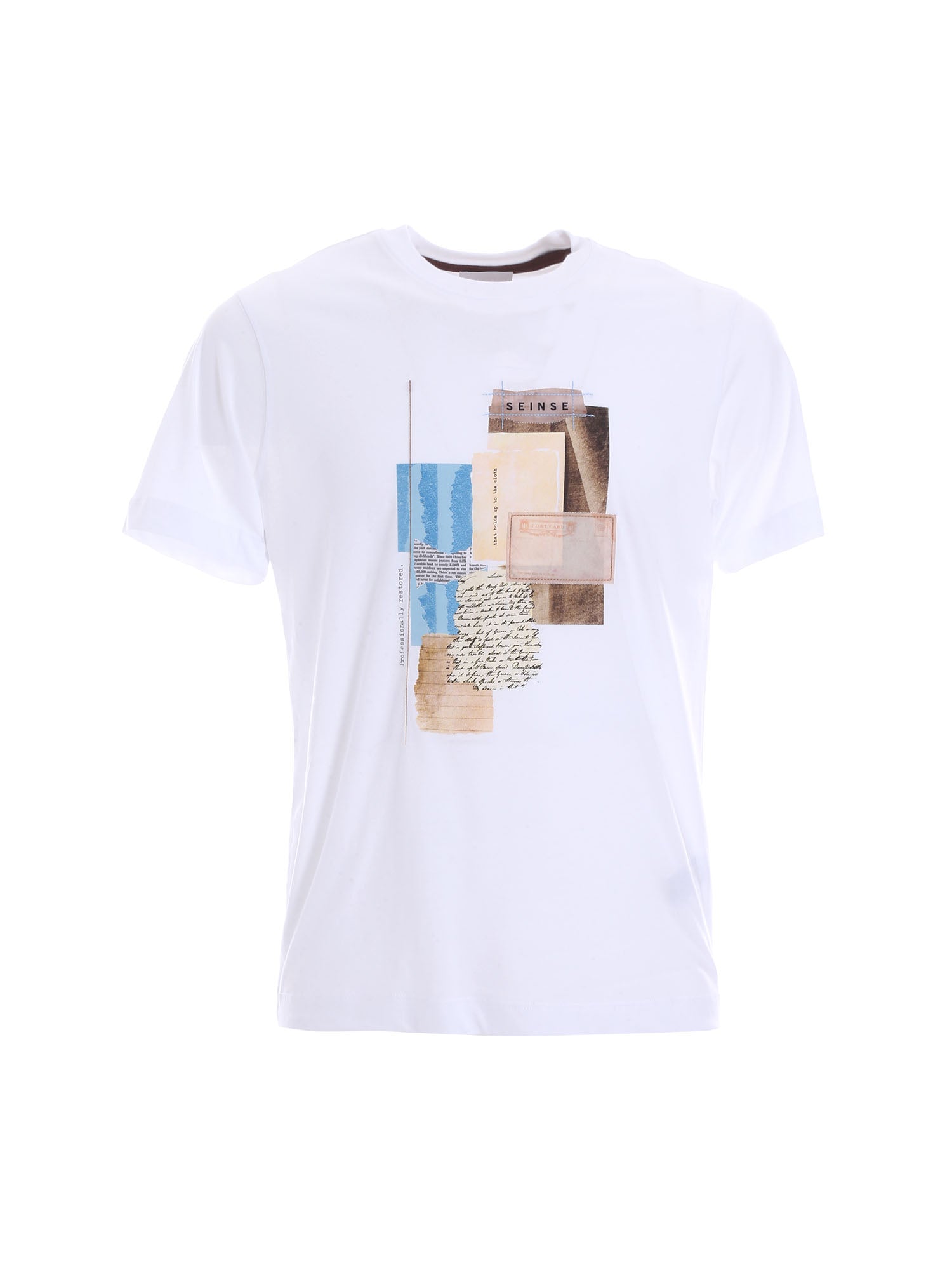 T-shirt Bianco Sseinse