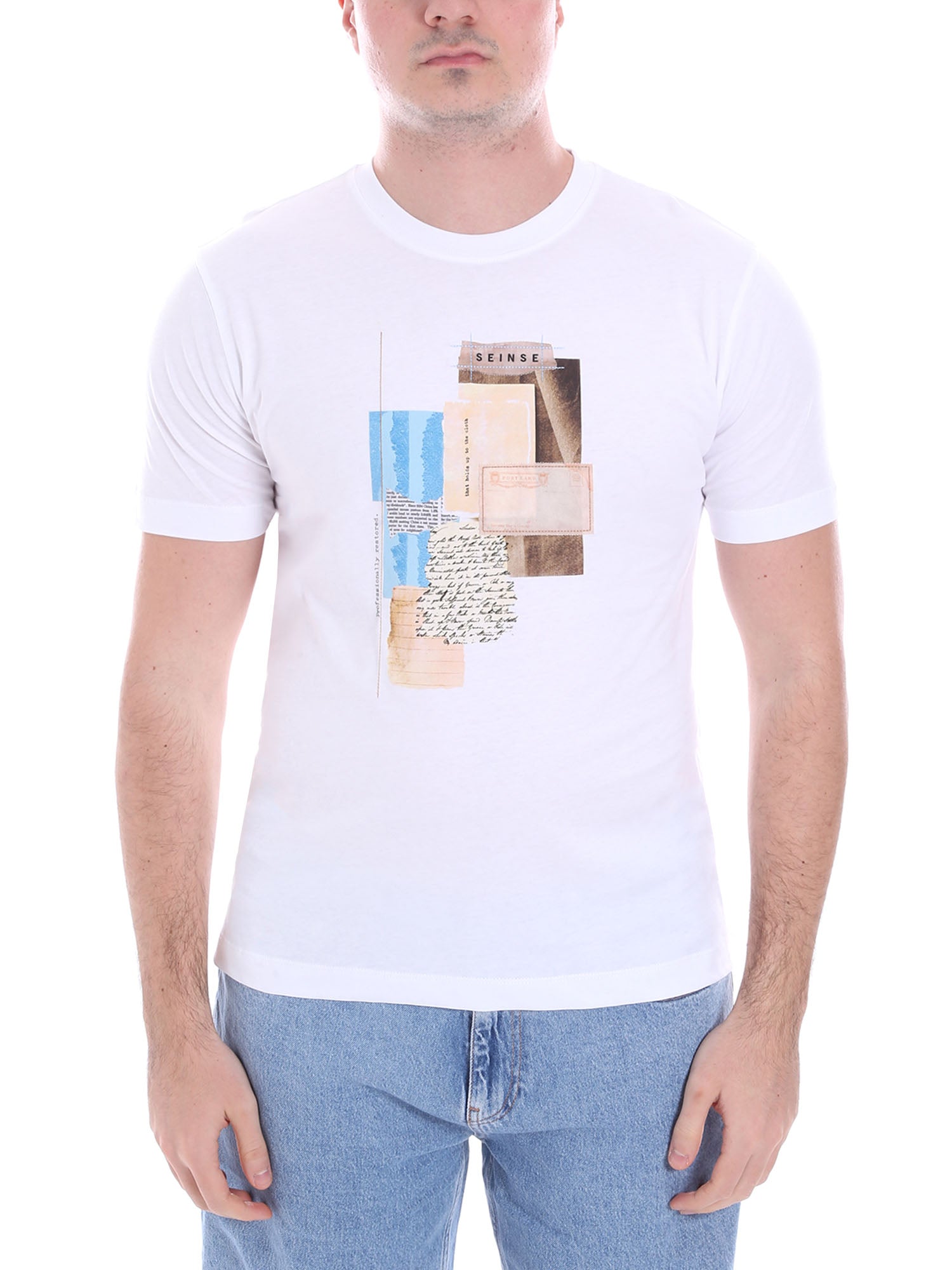 T-shirt Bianco Sseinse