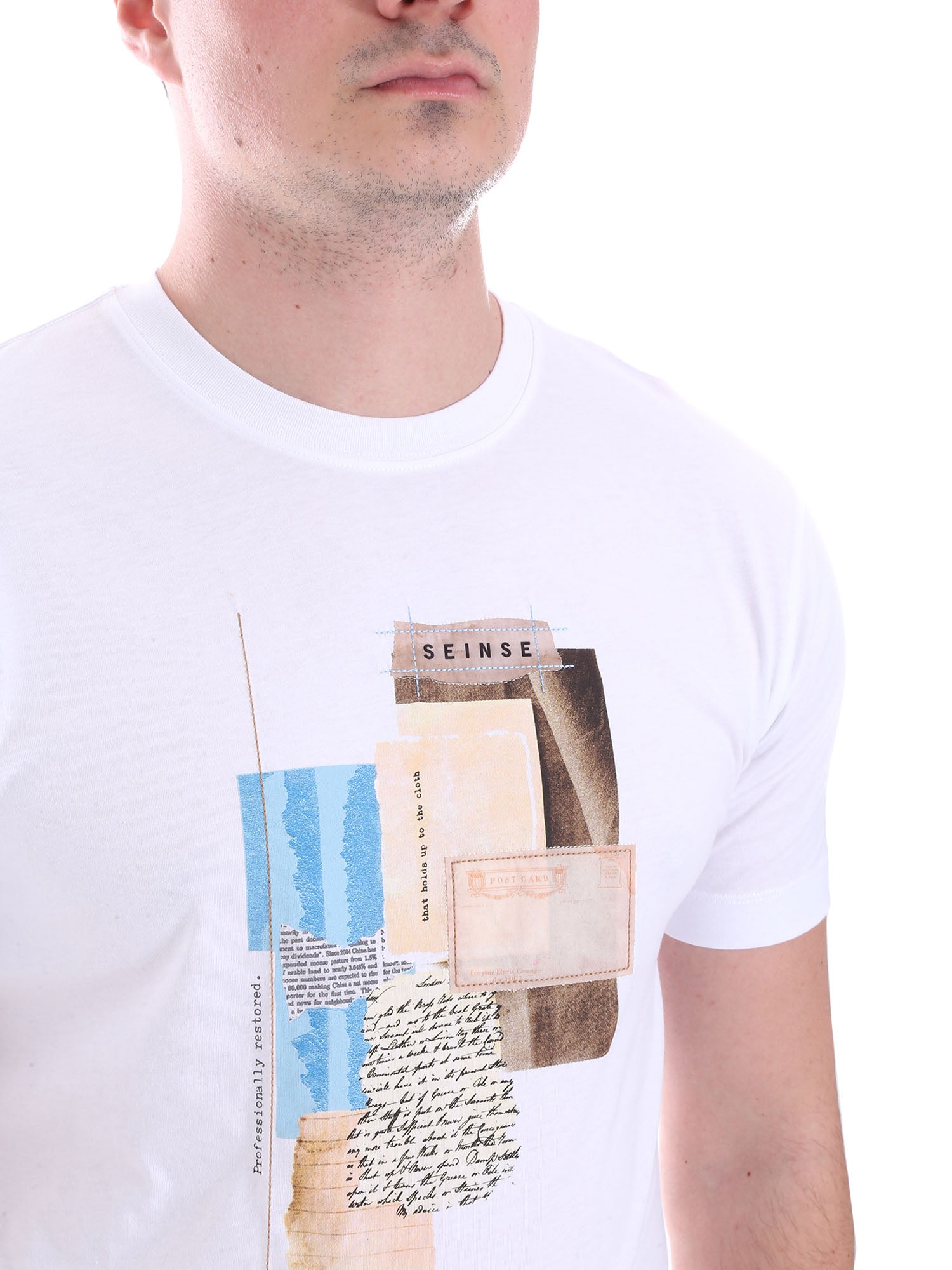 T-shirt Bianco Sseinse