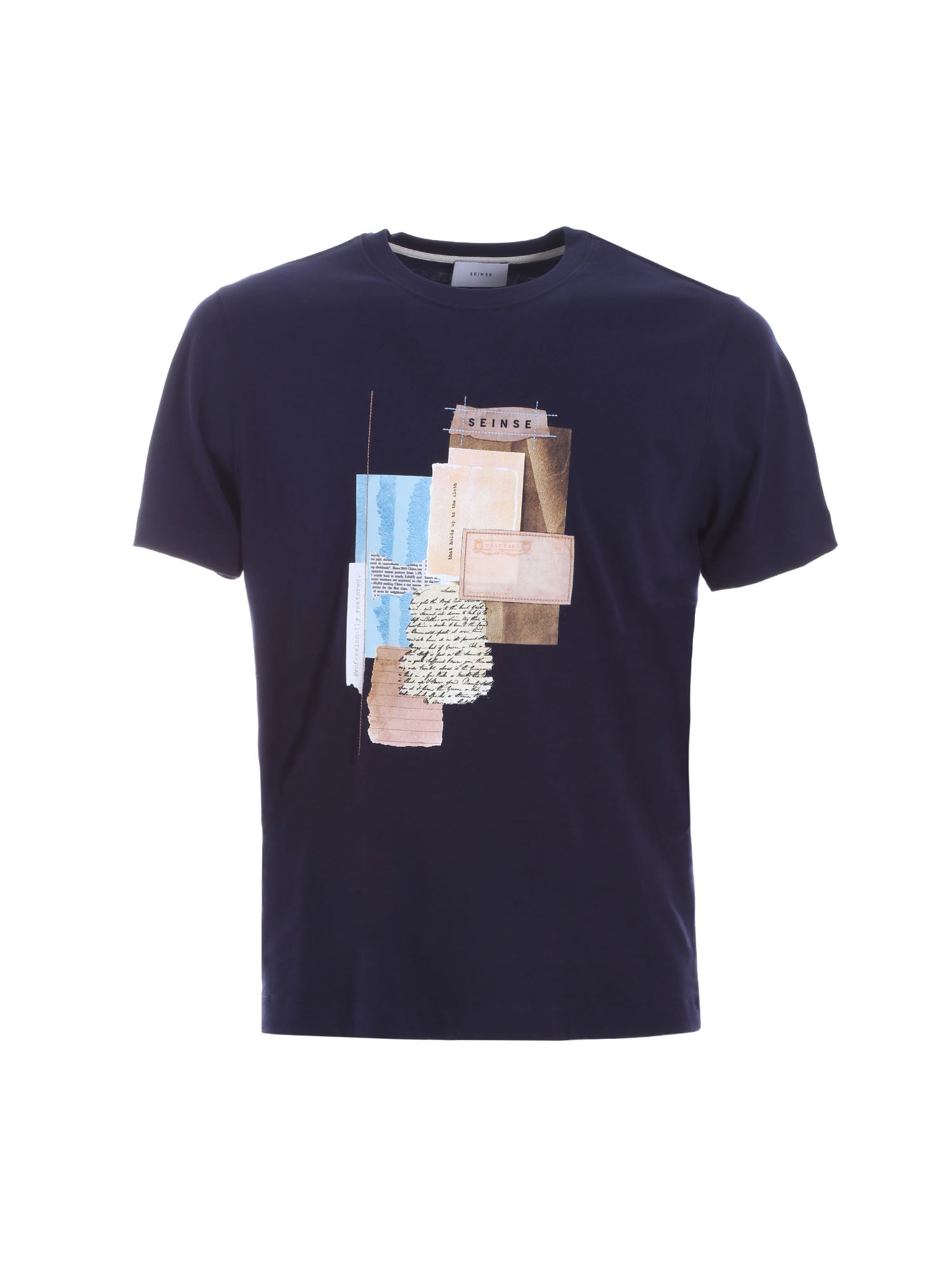 T-shirt Blu Sseinse
