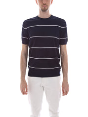 T-shirt Blu Bianco Navigare