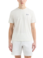 T-shirt Avorio Ea7 Emporio Armani