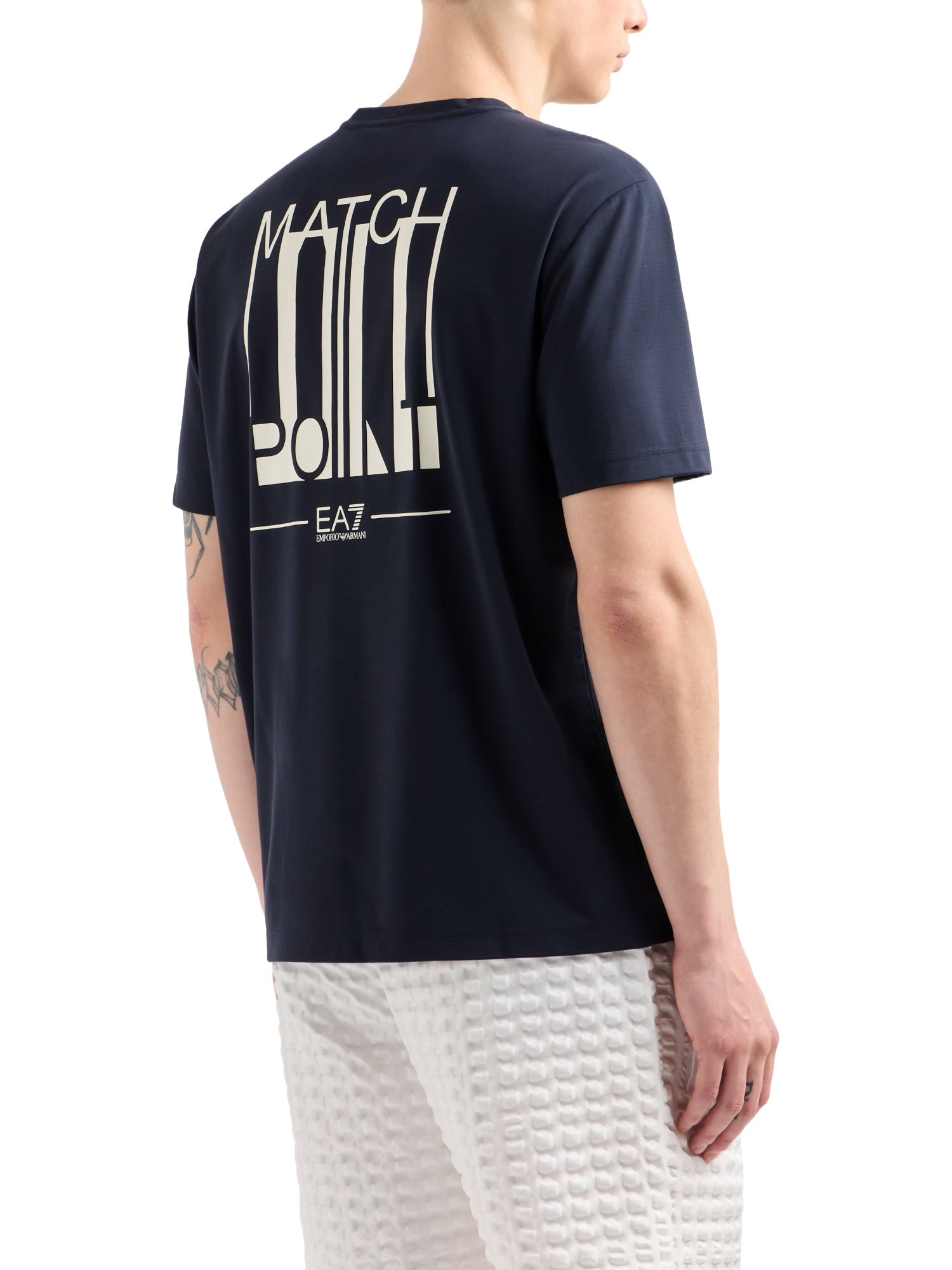 T-shirt Blu Ea7 Emporio Armani