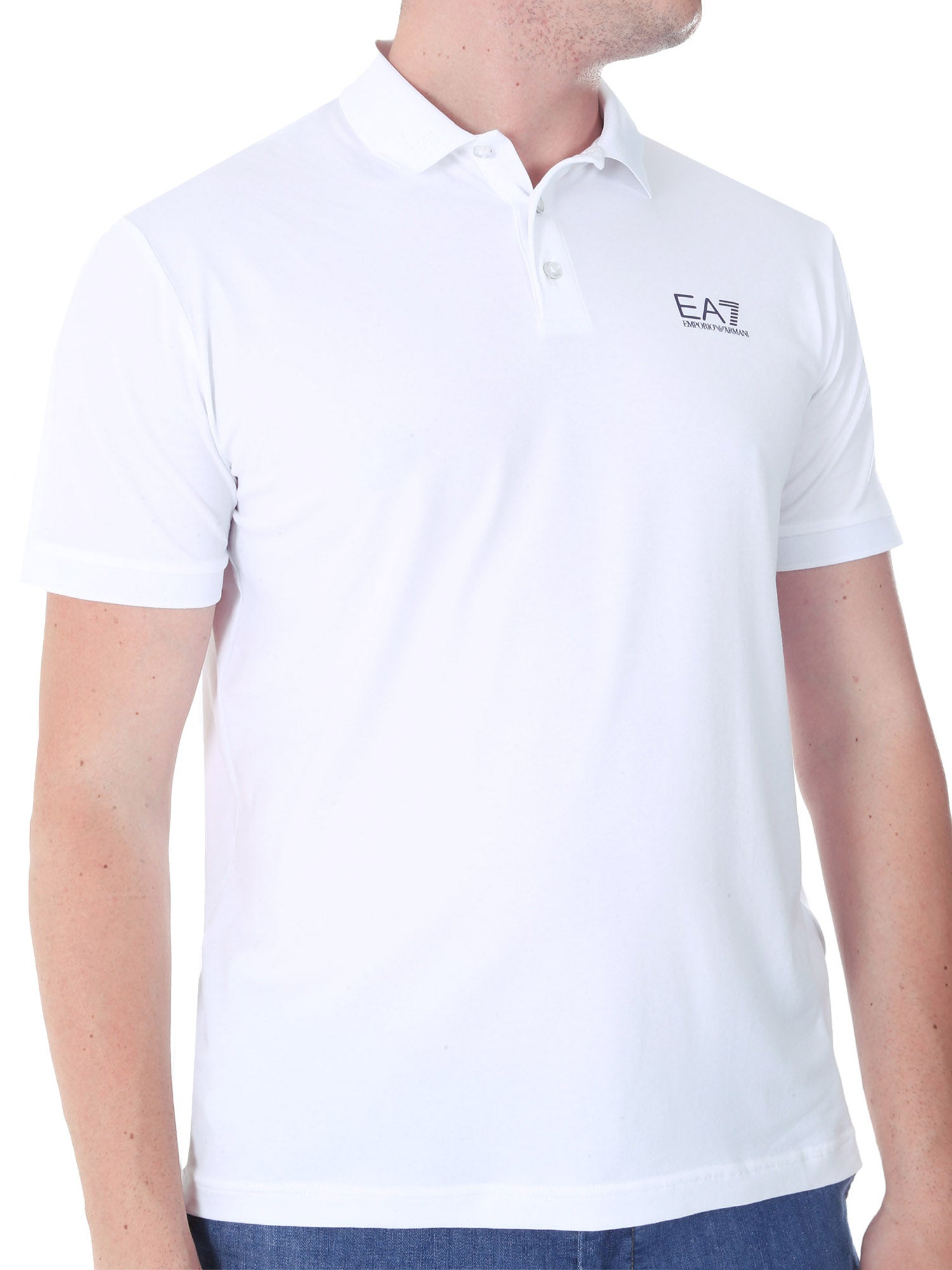 Polo Bianco Ea7 Emporio Armani
