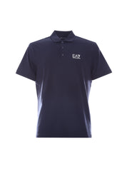 Polo Blu Scuro Ea7 Emporio Armani