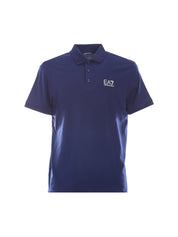 Polo Blu Chiaro Ea7 Emporio Armani
