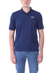 Polo Blu Chiaro Ea7 Emporio Armani