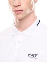 Polo Bianco Ea7 Emporio Armani