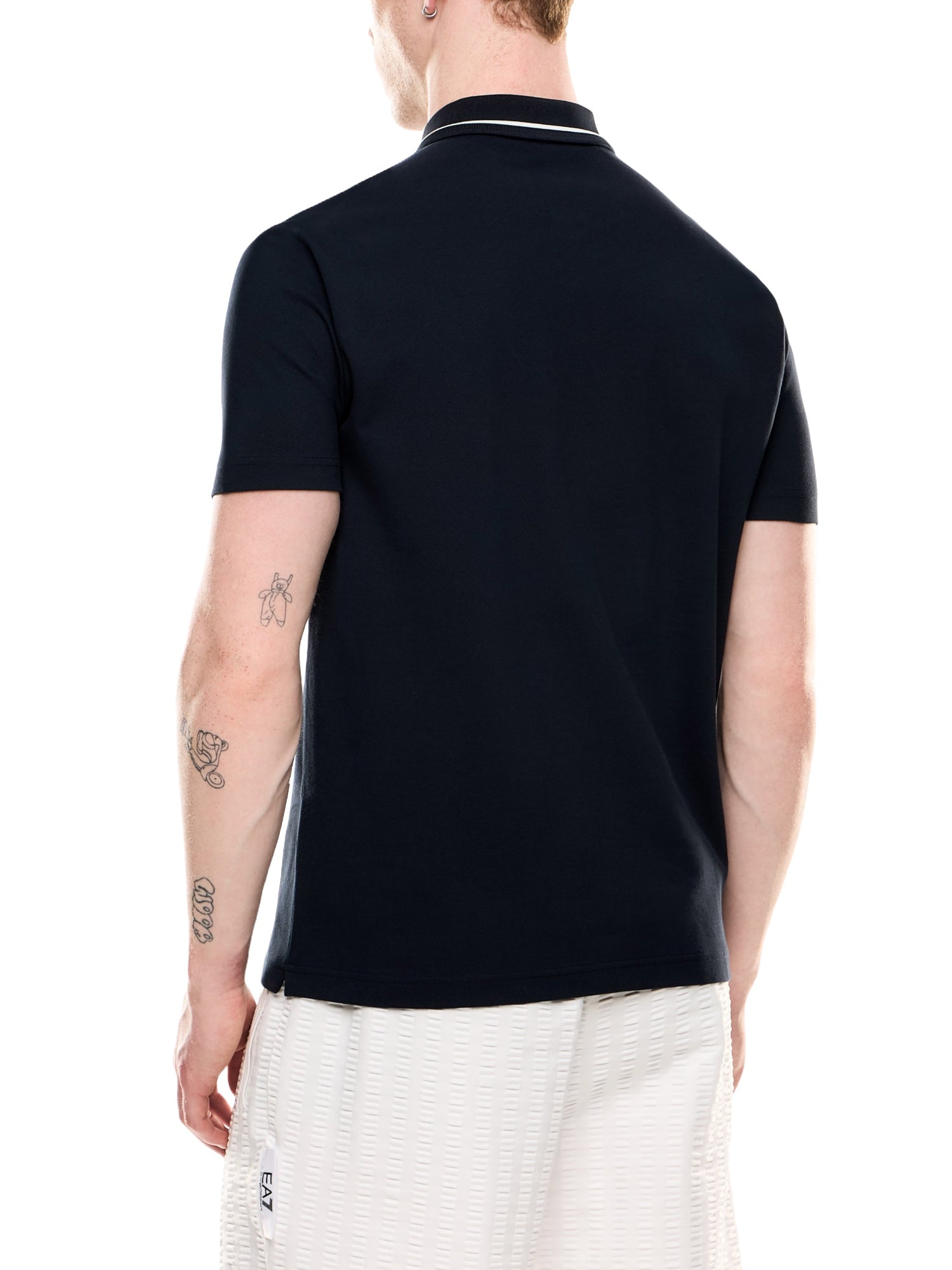 Polo Blu Scuro Ea7 Emporio Armani
