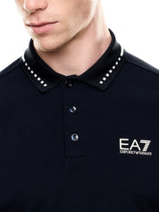 Polo Blu Scuro Ea7 Emporio Armani