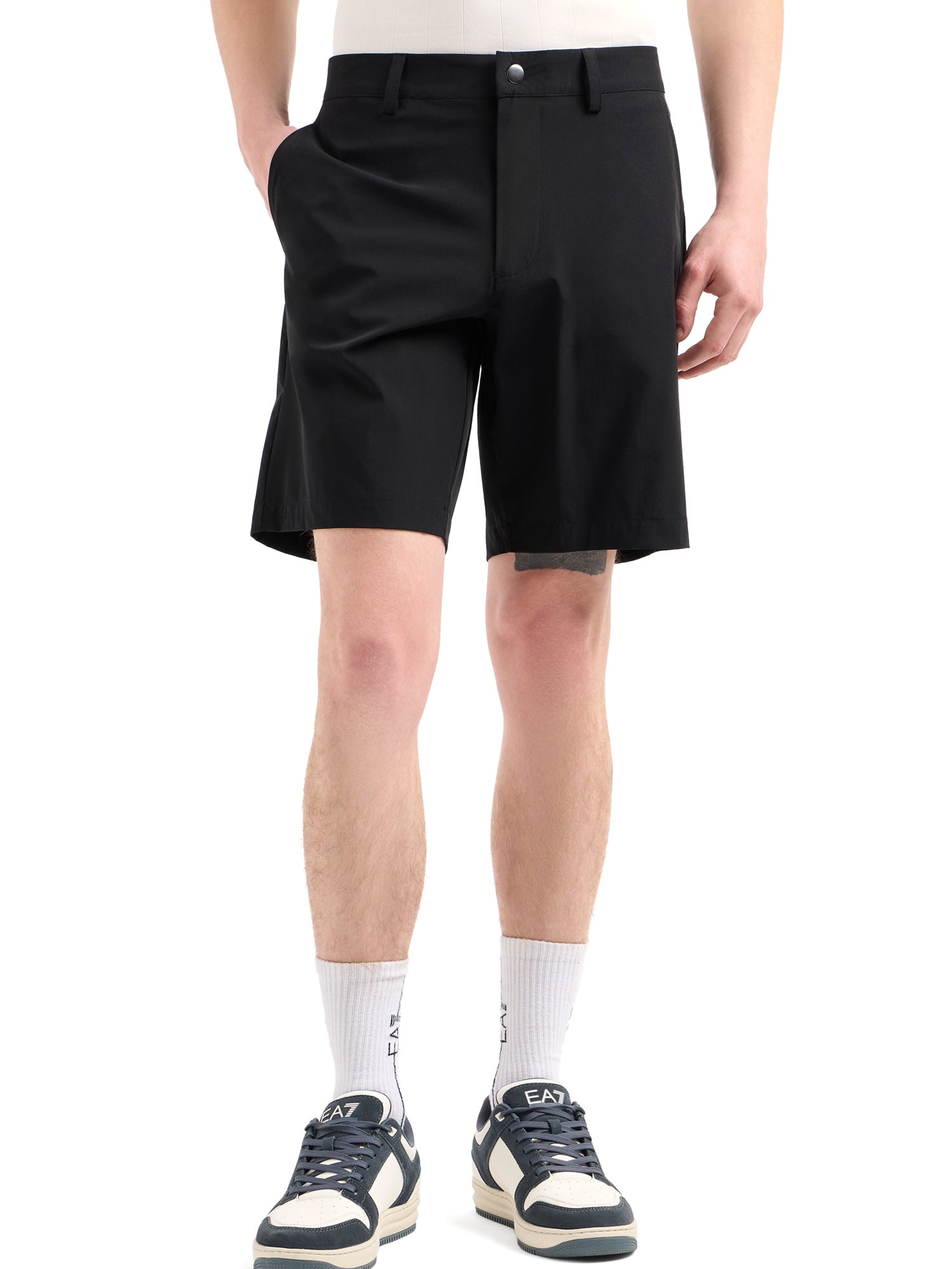 Bermuda Nero Ea7 Emporio Armani