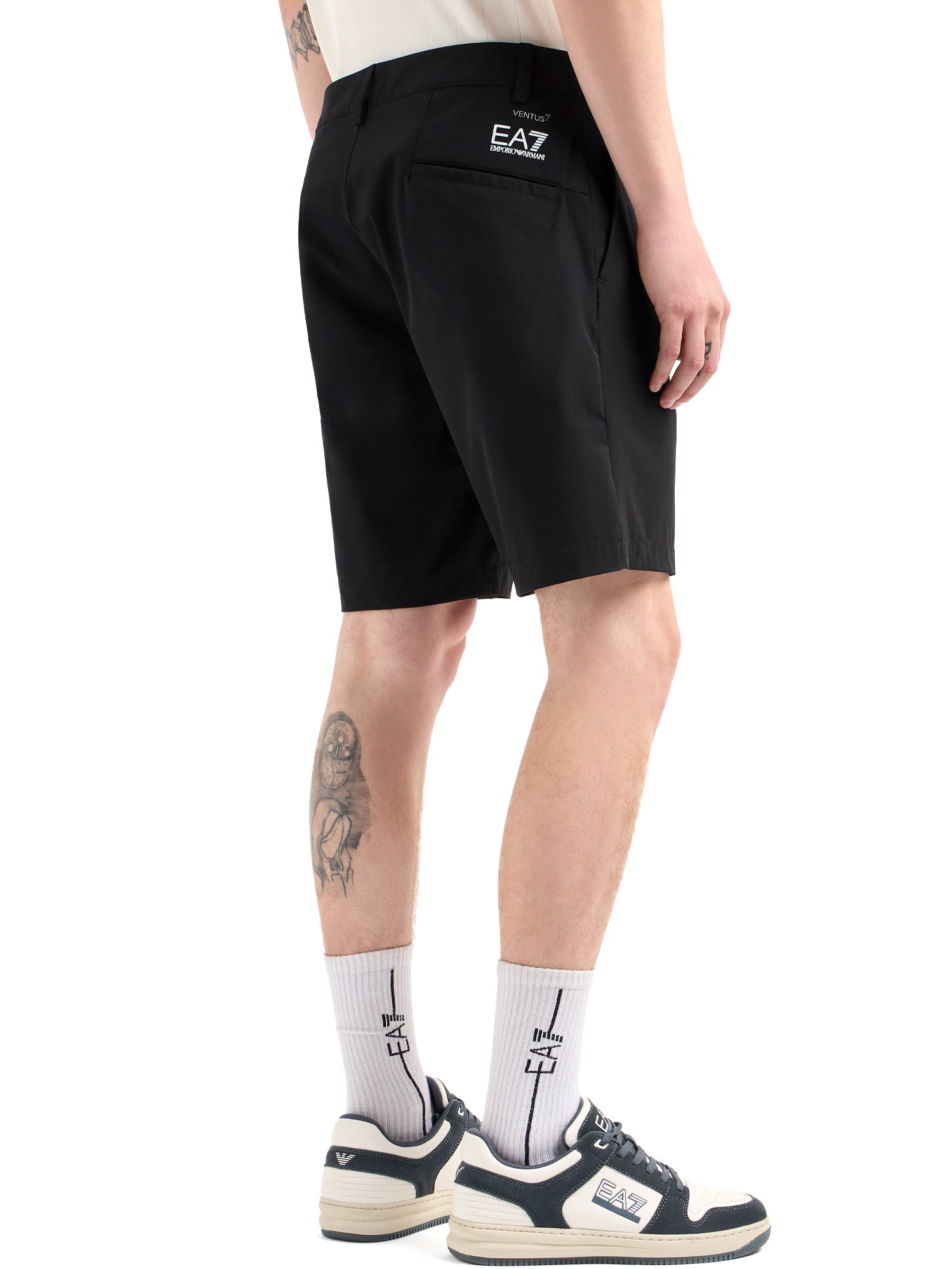 Bermuda Nero Ea7 Emporio Armani