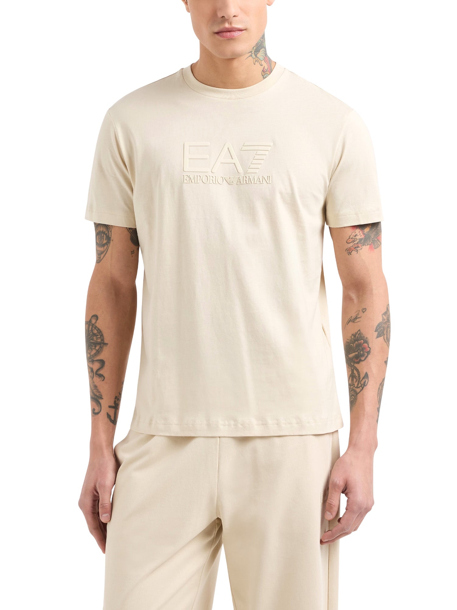 T-shirt Beige Ea7 Emporio Armani