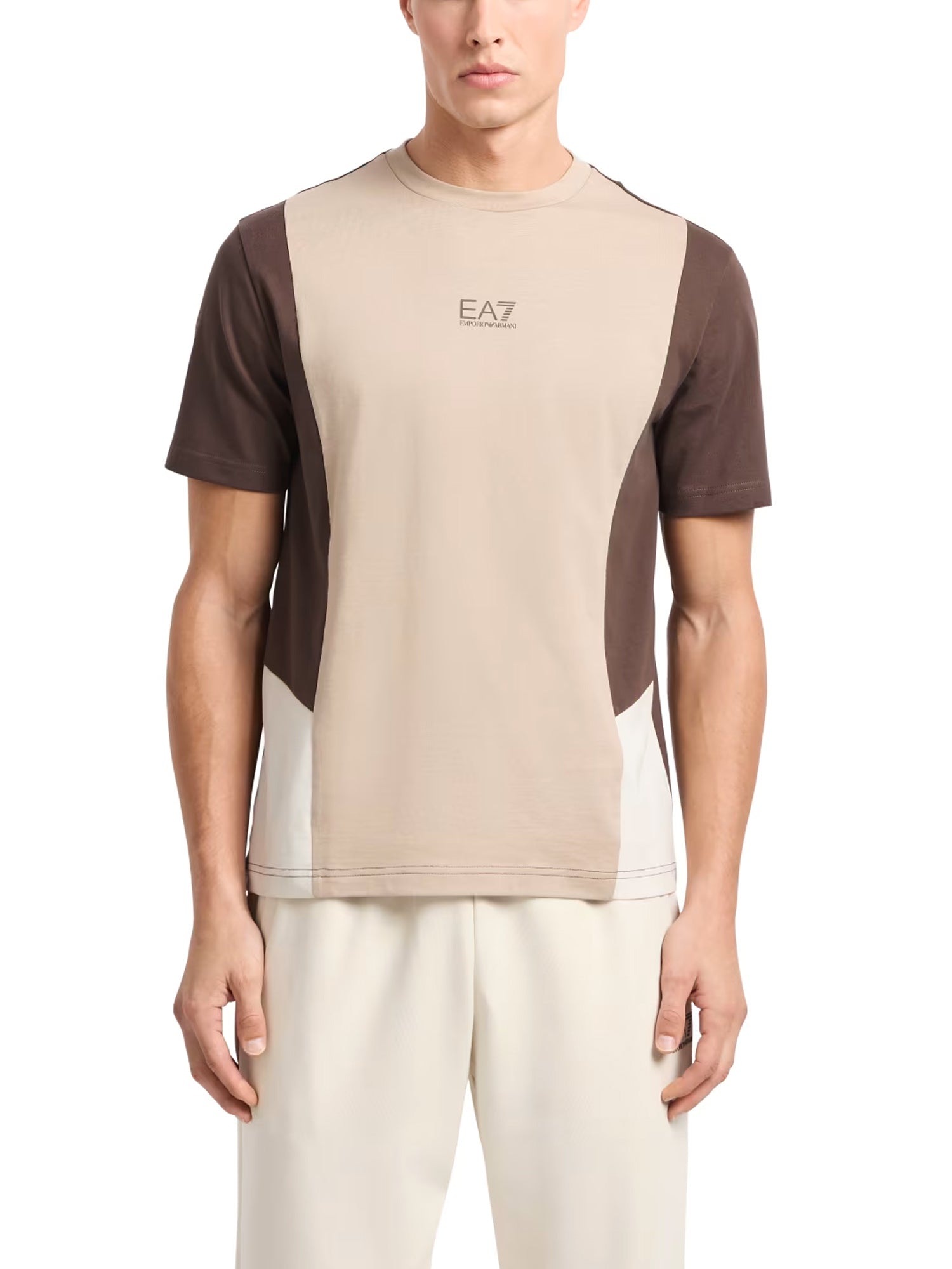 T-shirt Beige Ea7 Emporio Armani
