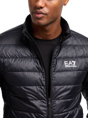 Piumini Nero Bianco Ea7 Emporio Armani
