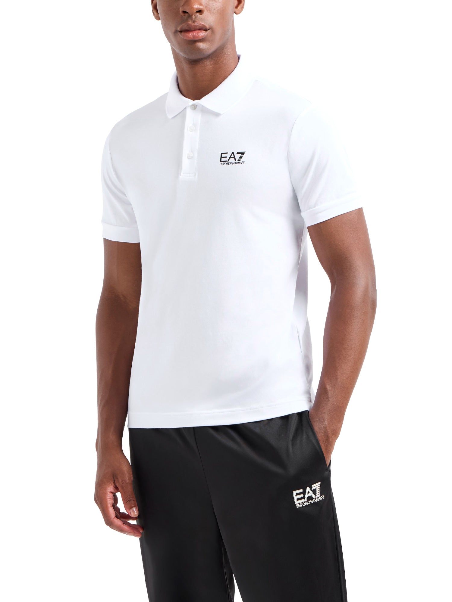 Polo Bianco Ea7 Emporio Armani
