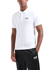 Polo Bianco Ea7 Emporio Armani