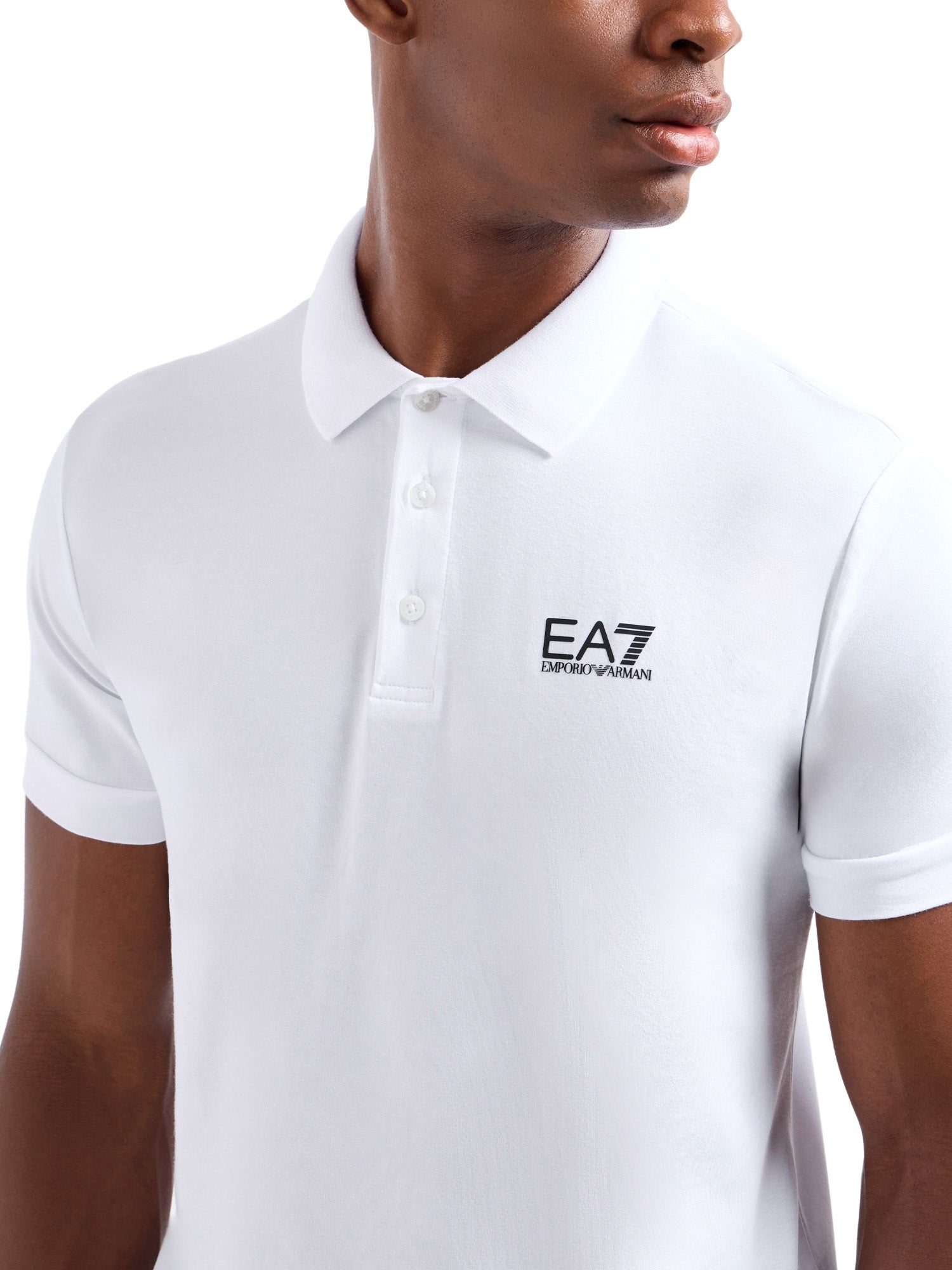 Polo Bianco Ea7 Emporio Armani