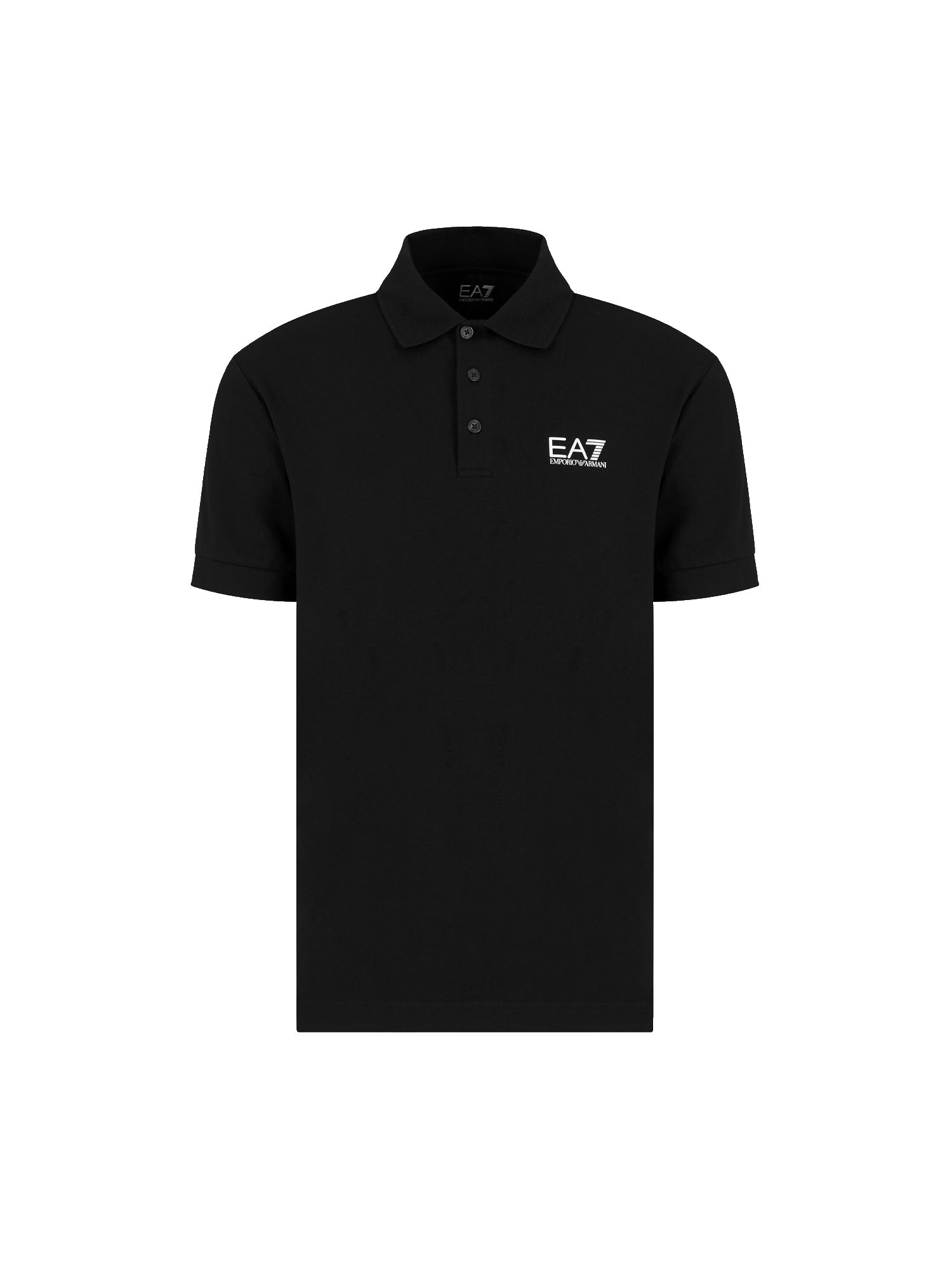 Polo Nero Ea7 Emporio Armani