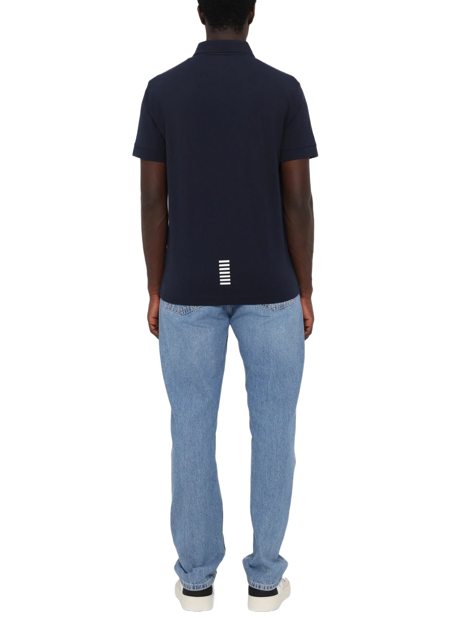 Polo Blu Scuro Ea7 Emporio Armani