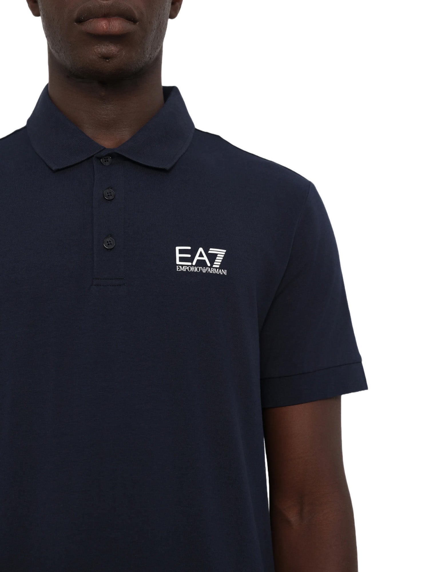 Polo Blu Scuro Ea7 Emporio Armani