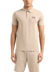 Polo Beige Ea7 Emporio Armani