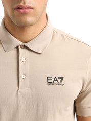 Polo Beige Ea7 Emporio Armani