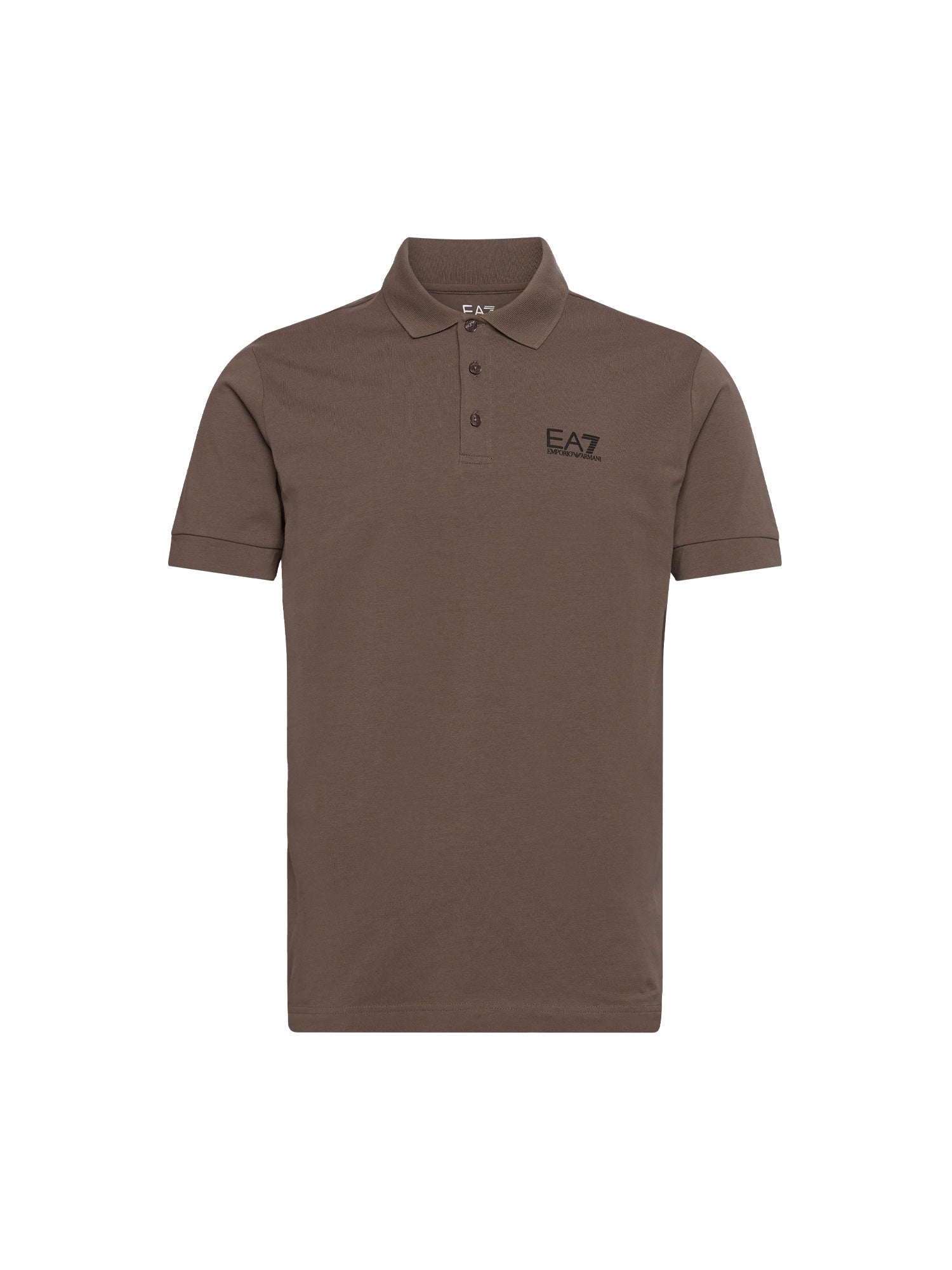 Polo Marrone Ea7 Emporio Armani
