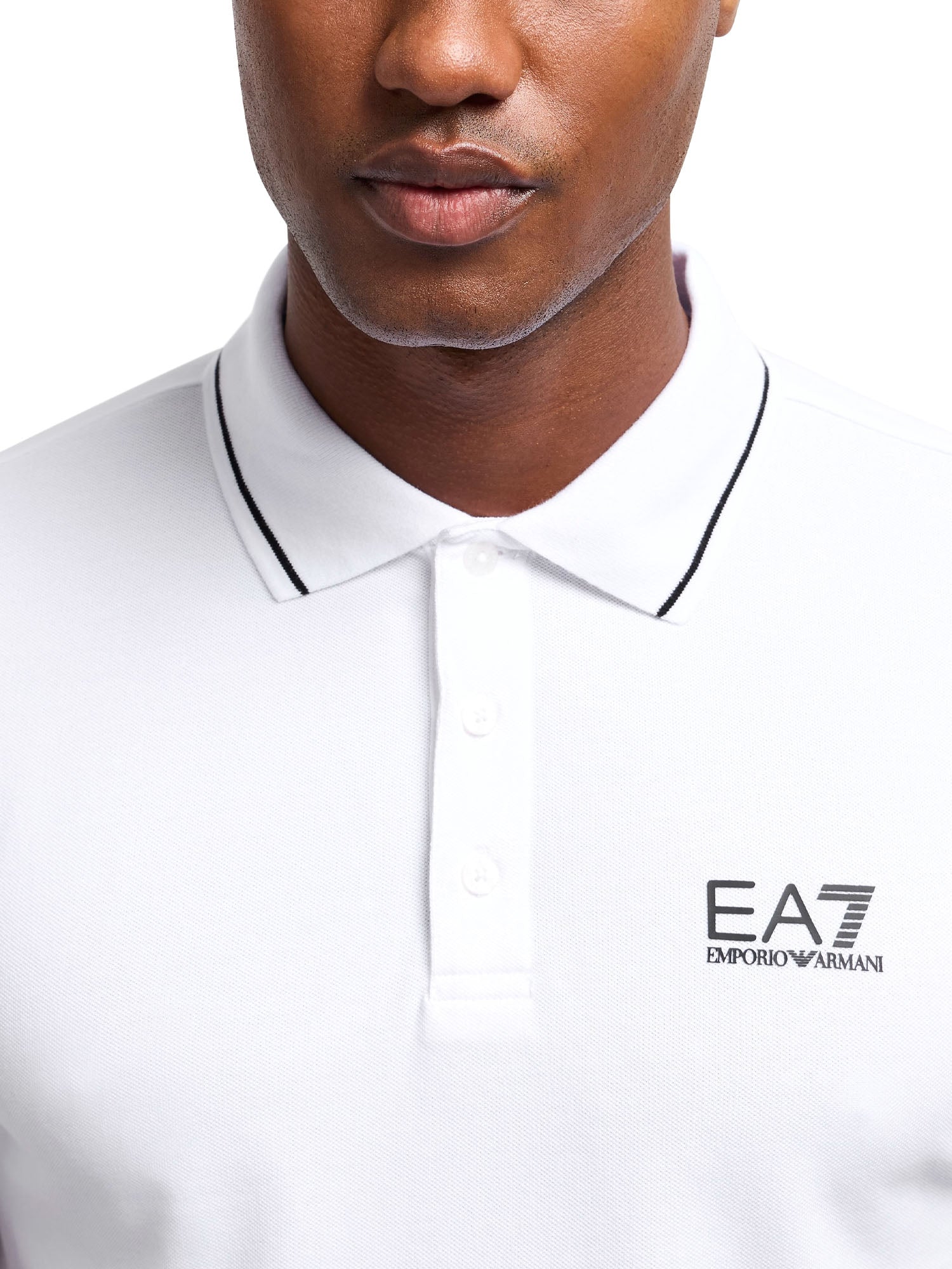Polo Bianco Ea7 Emporio Armani