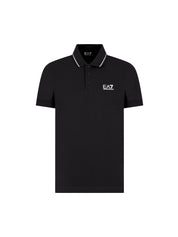 Polo Nero Ea7 Emporio Armani