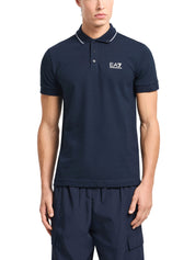 Polo Blu Ea7 Emporio Armani