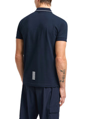Polo Blu Ea7 Emporio Armani