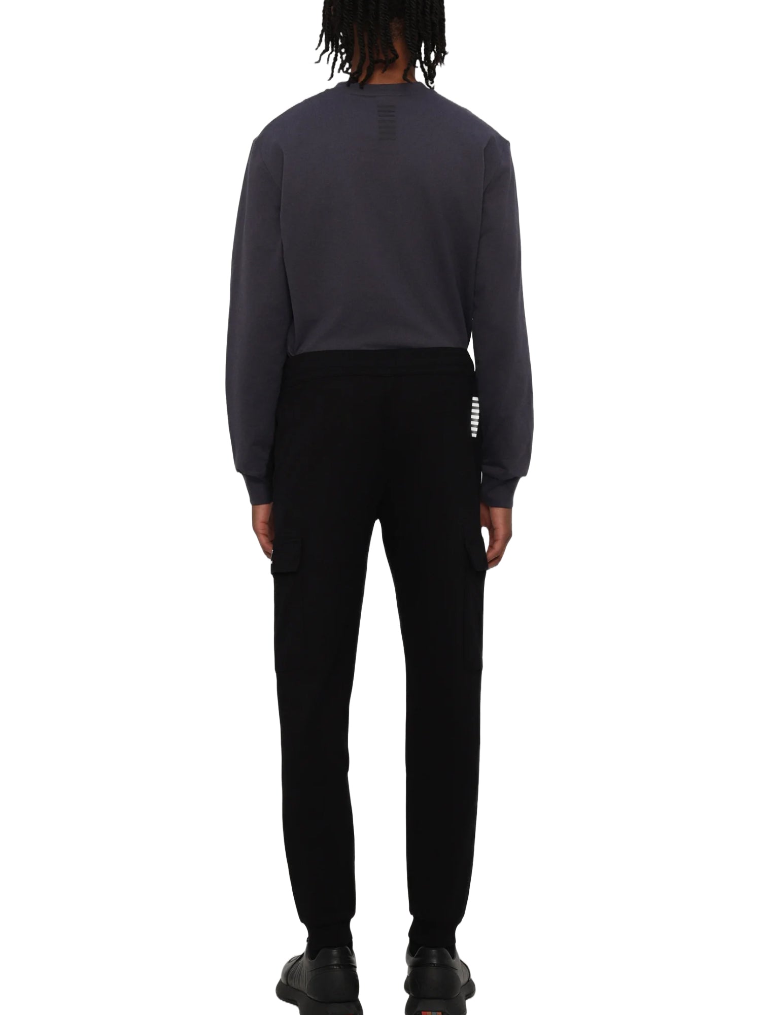 Pantaloni sportivi Nero Ea7 Emporio Armani