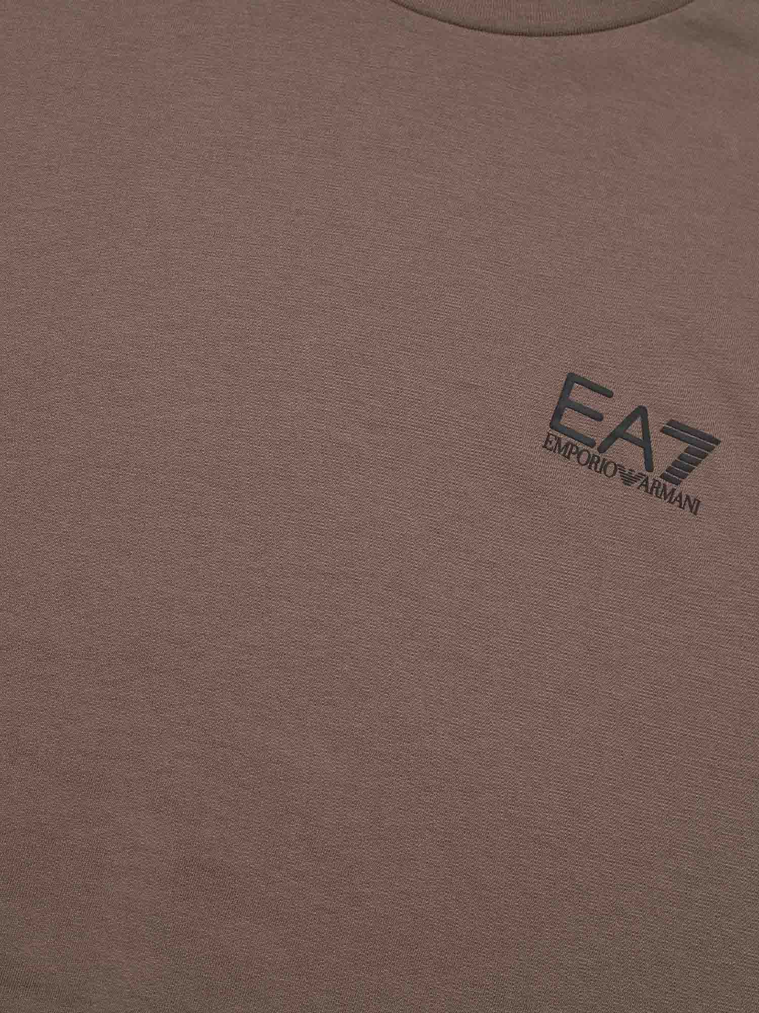 T-shirt Marrone Ea7 Emporio Armani