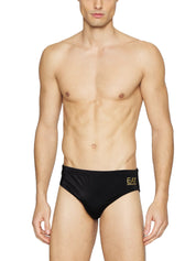 Costumi Nero Ea7 Emporio Armani