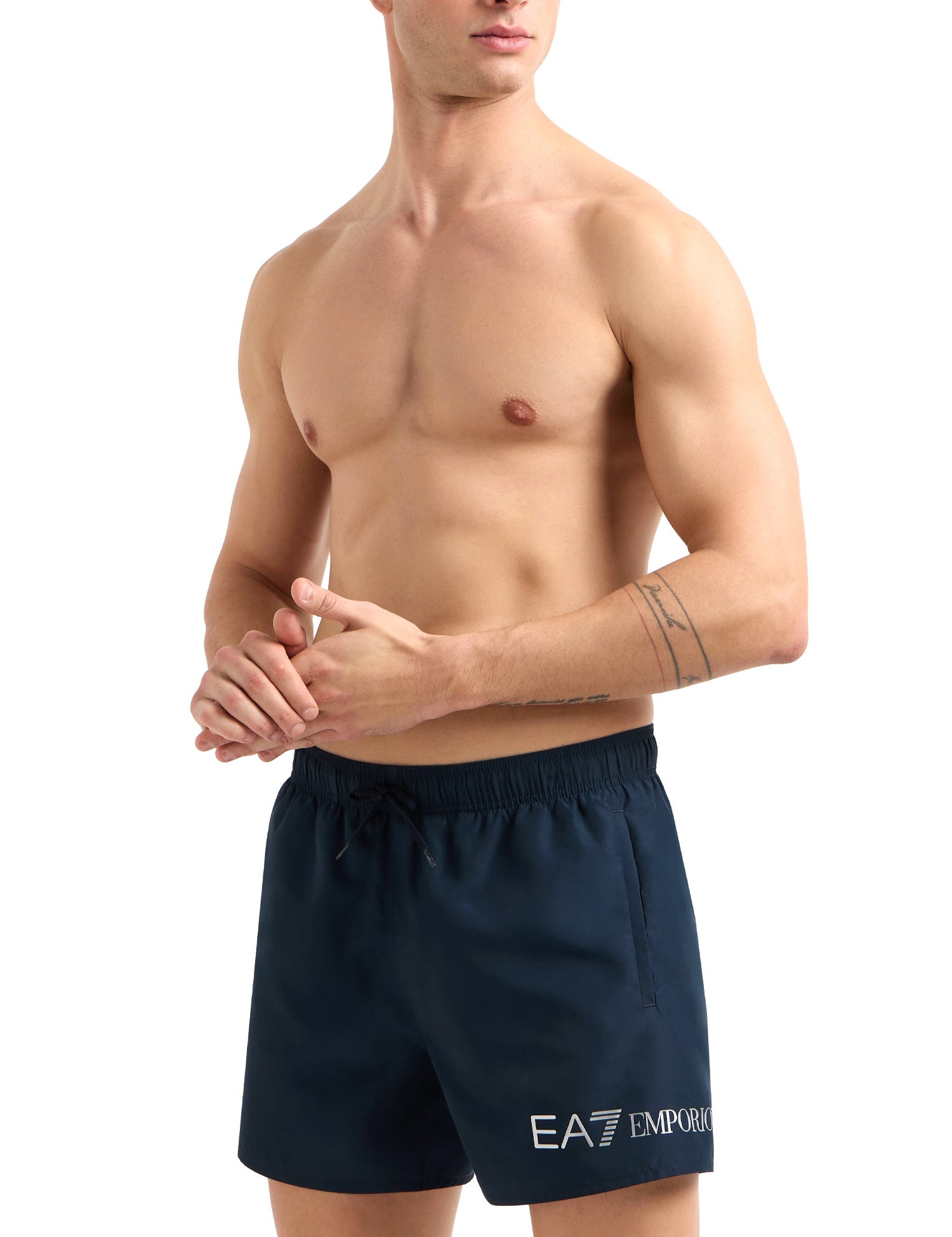 Costumi Blu Scuro Ea7 Emporio Armani