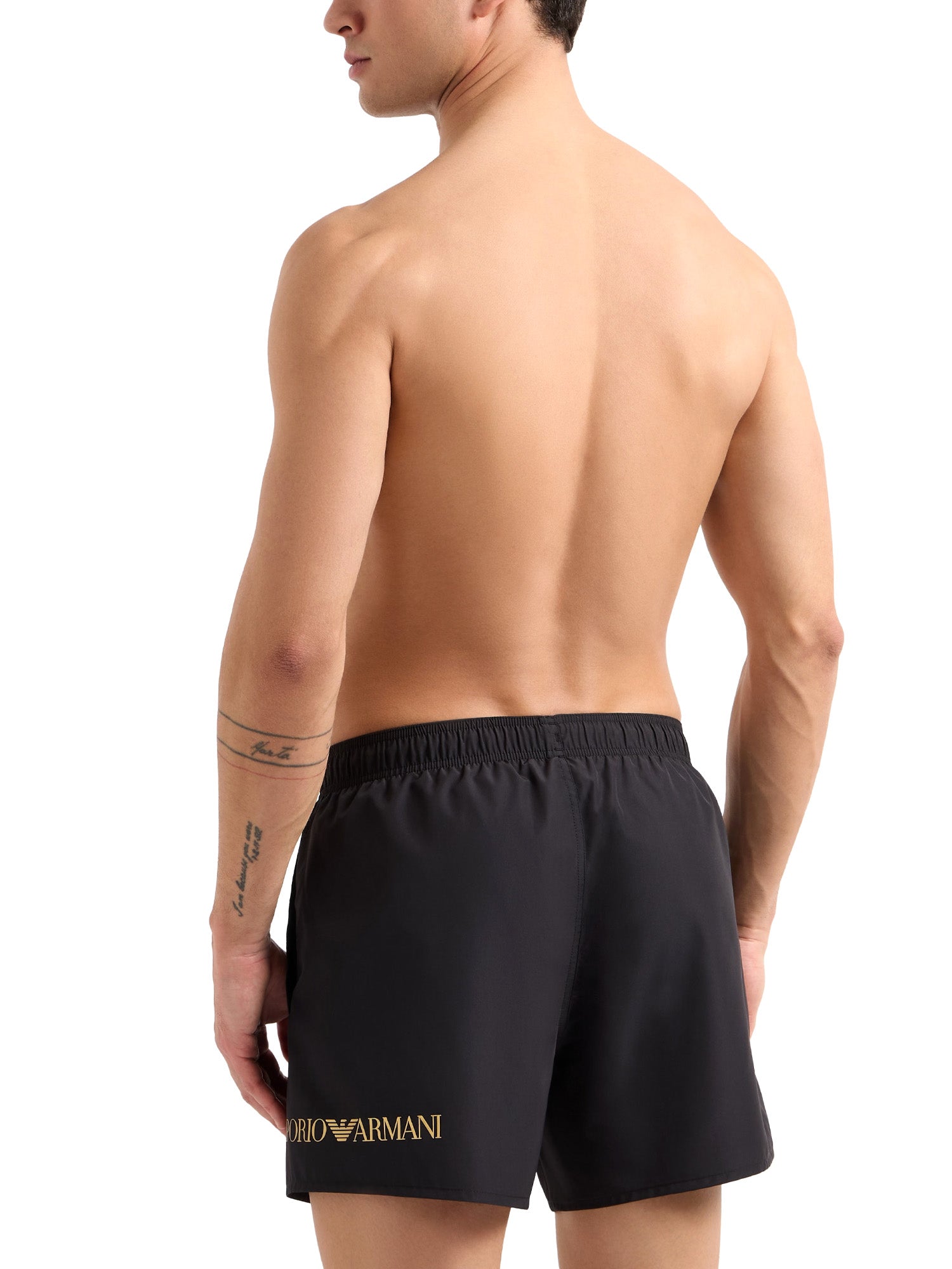 Costumi Nero Ea7 Emporio Armani