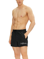 Costumi Nero Argento Ea7 Emporio Armani