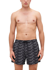 Costumi Nero Ea7 Emporio Armani