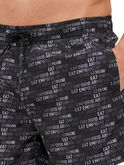 Costumi Nero Ea7 Emporio Armani