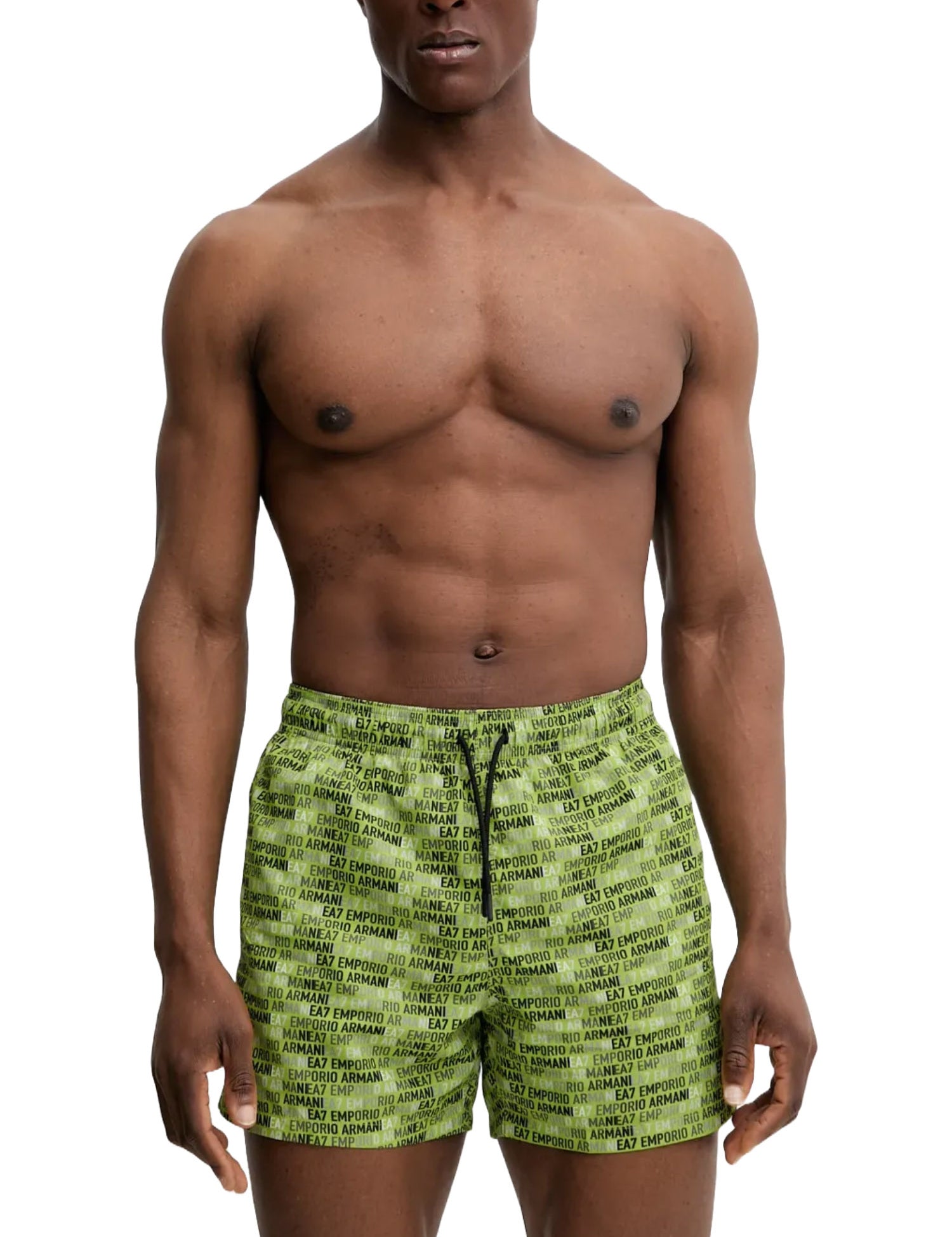 Costumi Verde Ea7 Emporio Armani