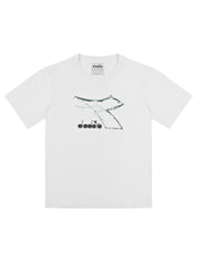 T-shirt Bianco Diadora