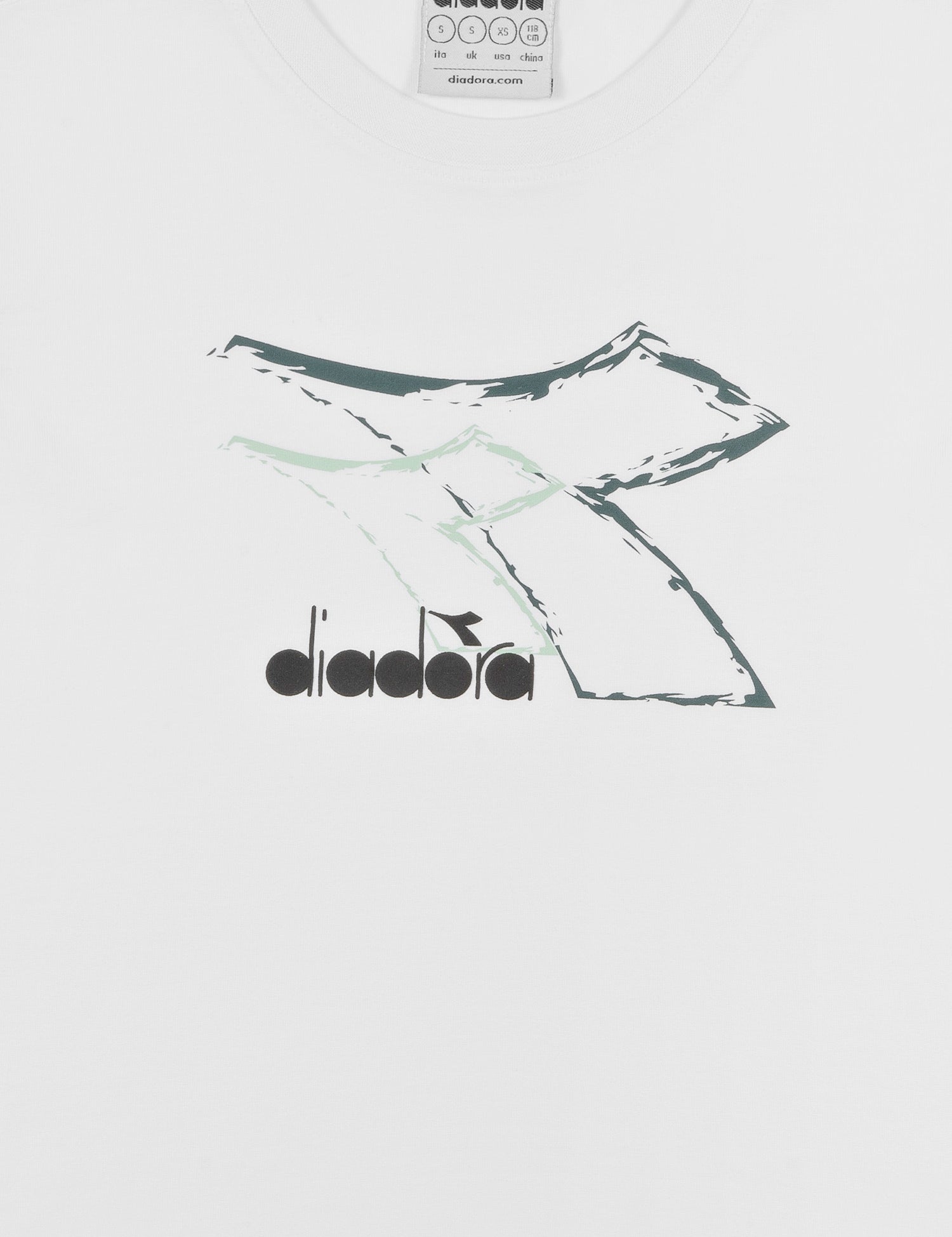 T-shirt Bianco Diadora